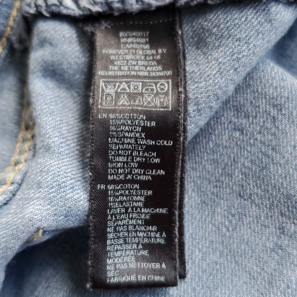 🌺 3 for $10 Forever 21 Ankle Jean - Picture 5 of 5